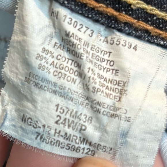 Riders by Lee Women’s Plus Size 24WP Bootcut Jeans Dark Wash Stretch Denim - Picture 7 of 7